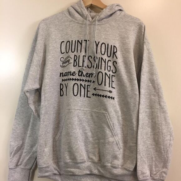 Count Your Blessings Hoodie size Medium - Picture 1 of 1